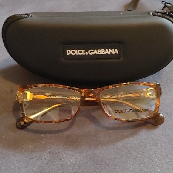 Dolce & Gabbana Tortoise Shell Glasses - Picture 1 of 6